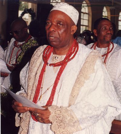 HRM Oba (Dr) Adekunle Aromolaran II, Owa-Obokun of Ijeshaland (www.ogedengbe.com)
